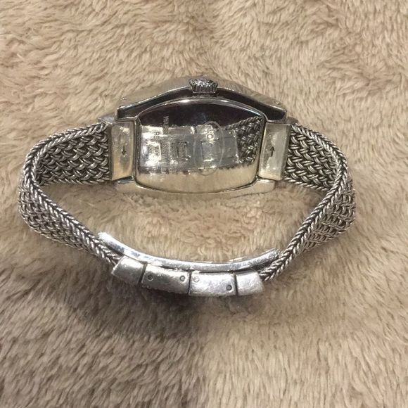 LOIS HILL Watch Sterling Silver Torneau Swiss Movement Bracelet Watch - Picture 8 of 17